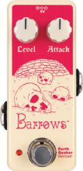Overdrive/distortion/fuzz effectpedaal Earthquaker devices Barrows