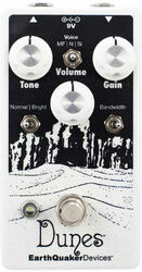 Overdrive/distortion/fuzz effectpedaal Earthquaker devices Dunes Mini Mega Ultimate Overdrive V2