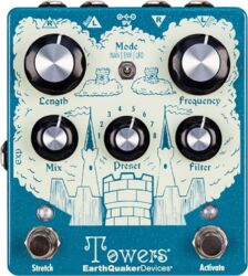Reverb/delay/echo effect pedaal Earthquaker devices Towers