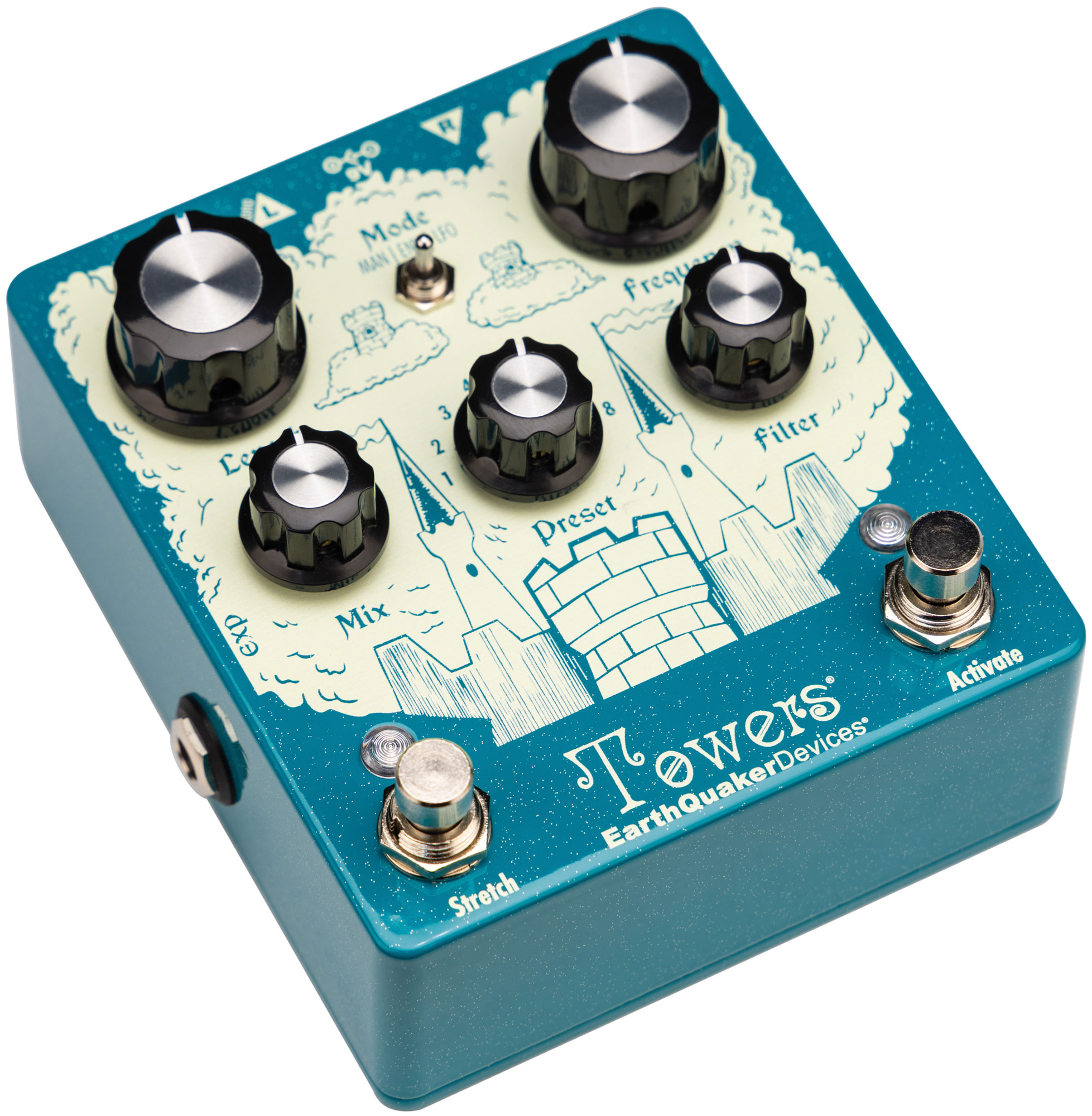 Earthquaker Devices Towers - Reverb/delay/echo effect pedaal - Variation 2