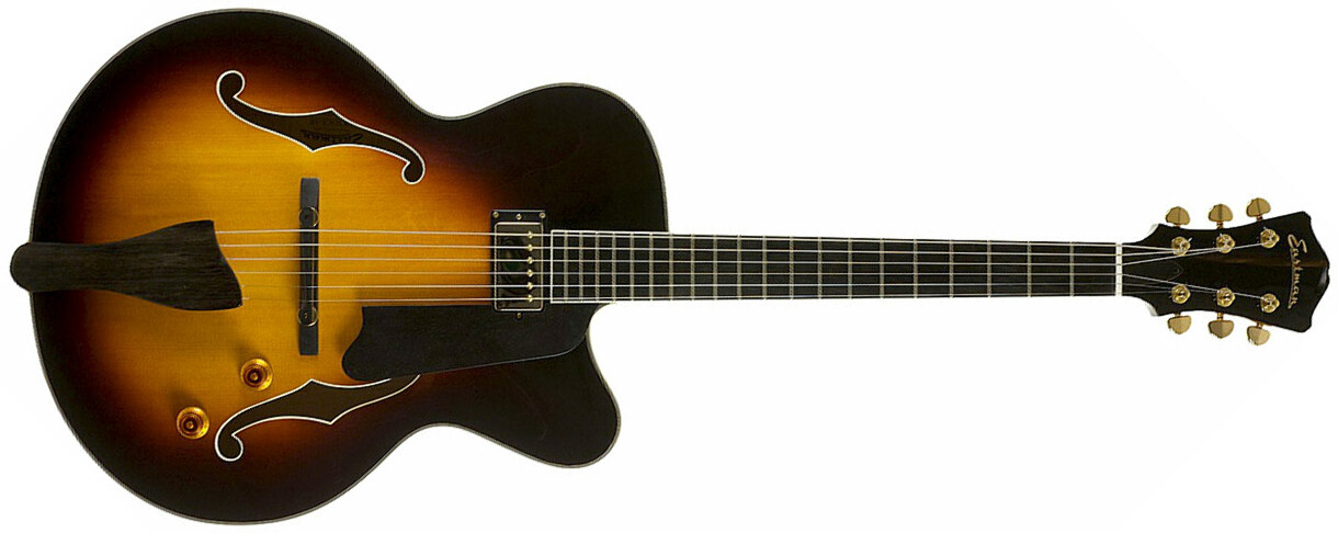 Eastman Ar503ce Archtop Solid Top H Ht Eb +etui - Sunburst - Hollow bodytock elektrische gitaar - Main picture