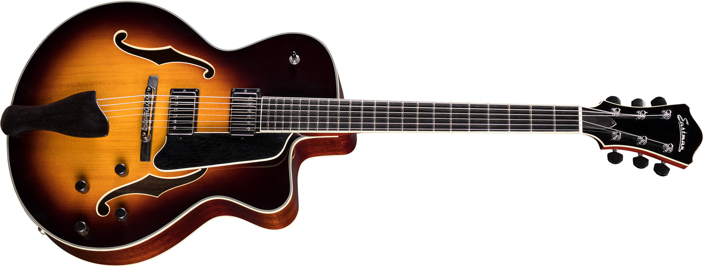 Eastman Ar605ced Archtop 2h Seymour Duncan  Ht Eb - Truetone Gloss Sunburst - Hollow bodytock elektrische gitaar - Main picture