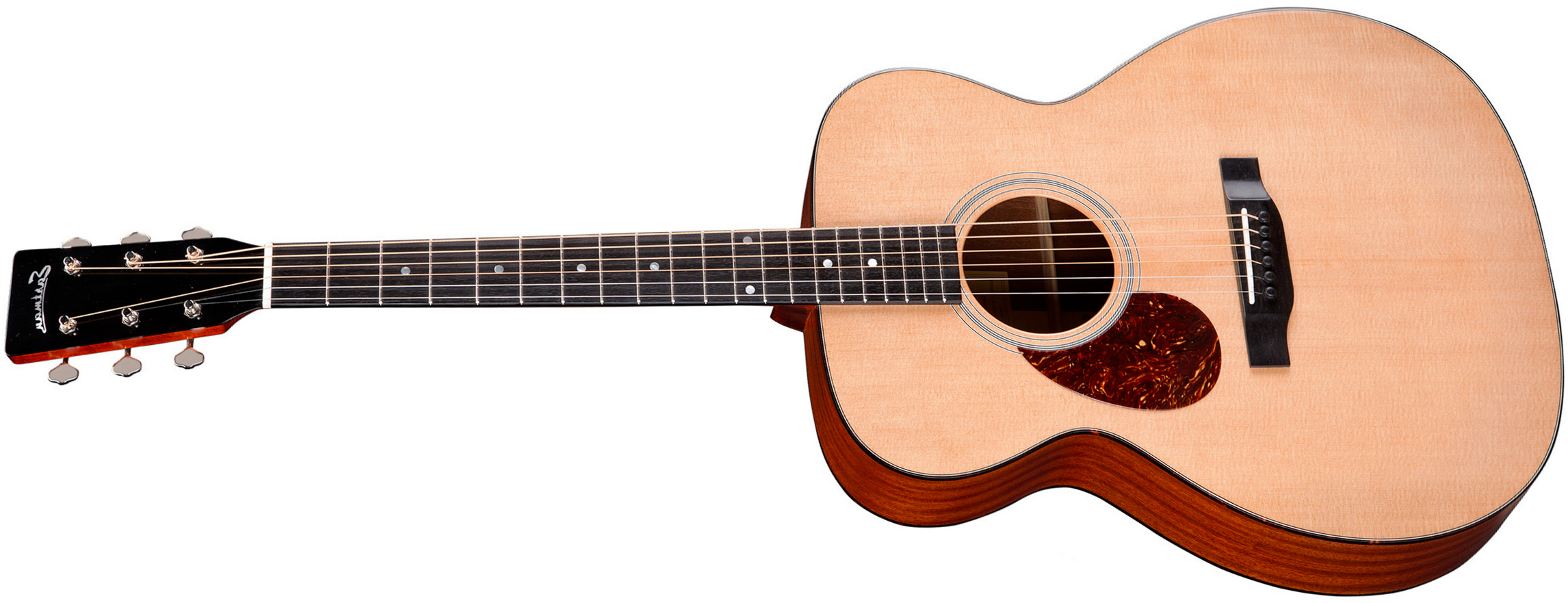 Eastman E1om Lh Orchestra Model Gaucher Shsc Epicea Sapele Eb - Truetone Satin Natural - Folk gitaar - Main picture