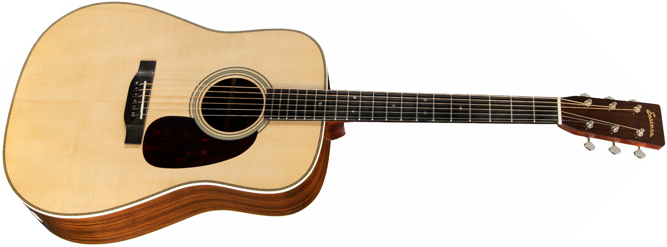 Eastman E20d Traditional Dreadnought Epicea Palissandre Eb +etui - Natural - Westerngitaar & electro - Main picture