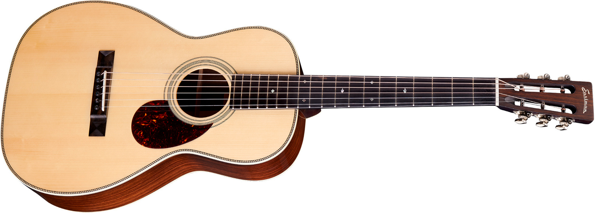 Eastman E20p Thermo Cure Parlor Shsc Epicea Palissandre Eb - Truetone Gloss Natural - Folk gitaar - Main picture