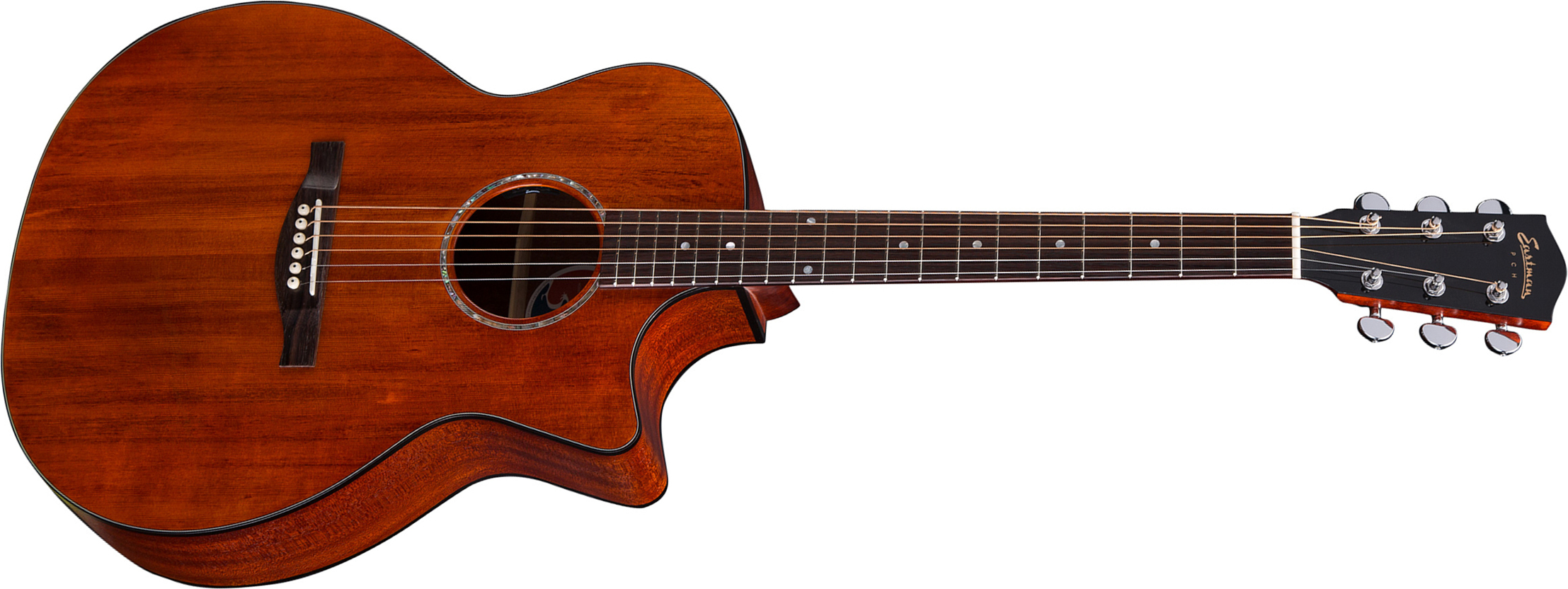 Eastman Pch1-gace Gd Aud. Cw Epicea Sapele Rw + Housse - Classic - Elektro-akoestische gitaar - Main picture