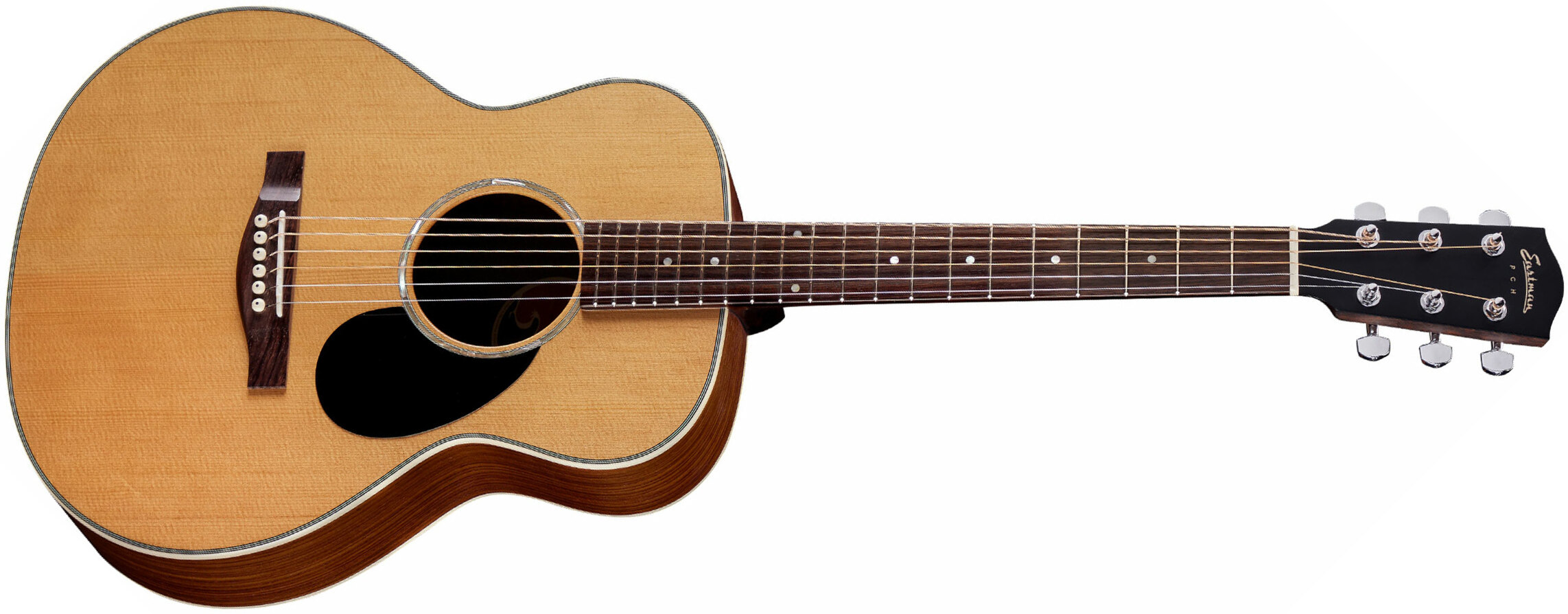 Eastman Pch2-tg Travel Epicea Palissandre Rw - Truetone Natural Gloss - Western reisgitaar - Main picture