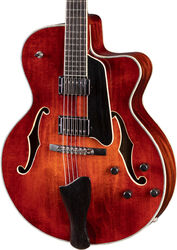 Hollow bodytock elektrische gitaar Eastman Archtop AR605CED - Truetone gloss classic