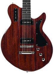 Retro-rock elektrische gitaar Eastman Juliet P90 - Truetone gloss vintage red