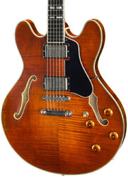 Semi hollow elektriche gitaar Eastman Thinline T59/v - Antique classic