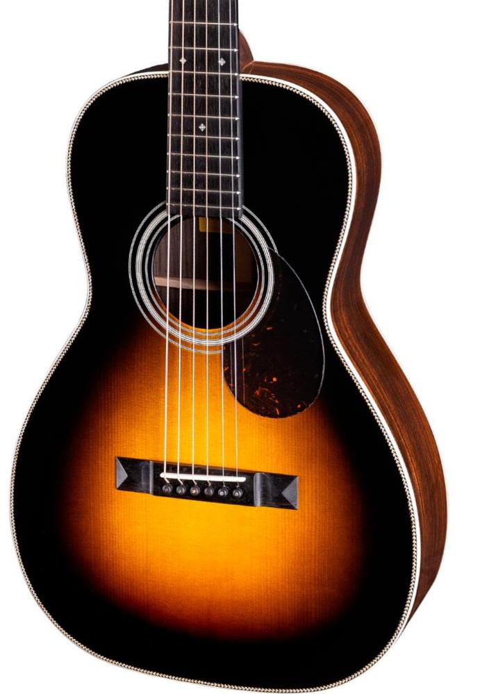 Folk gitaar Eastman E20P Thermo-Cure - Truetone gloss sunburst