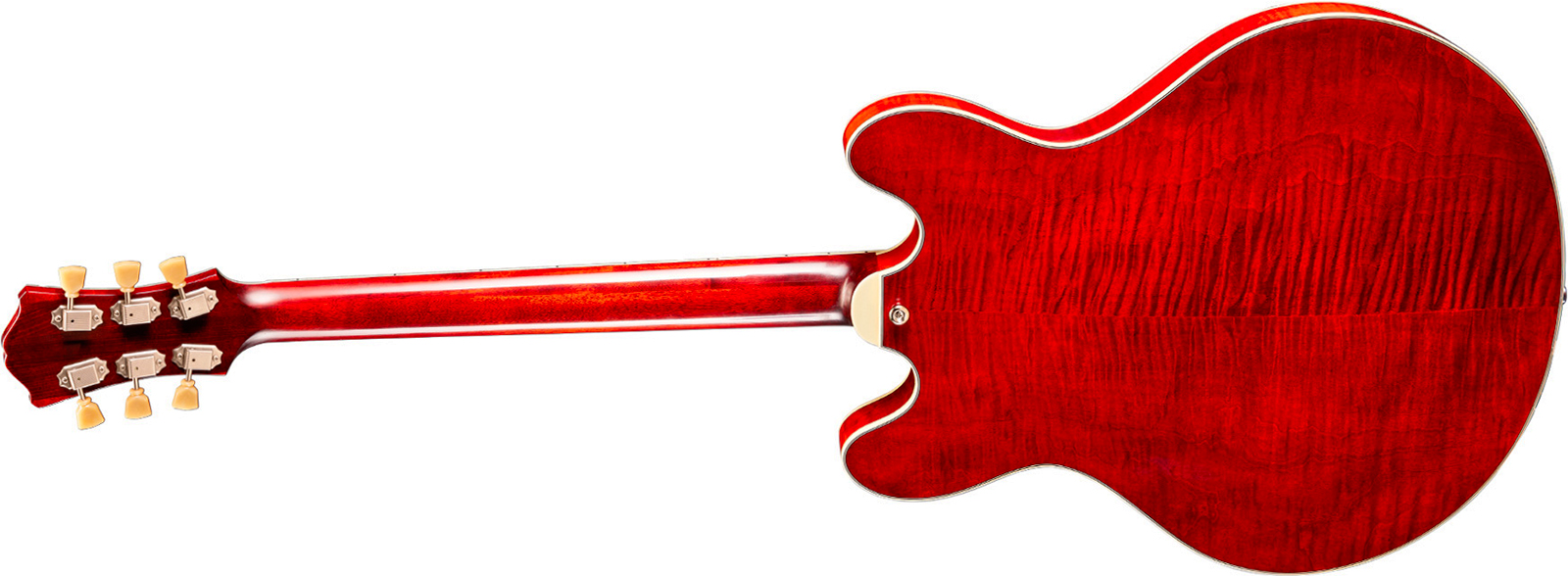 Eastman T59/tv Thinline 2h Seymour Duncan Ht Eb - Truetone Vintage Gloss Classic - Single cut gitaar - Variation 1