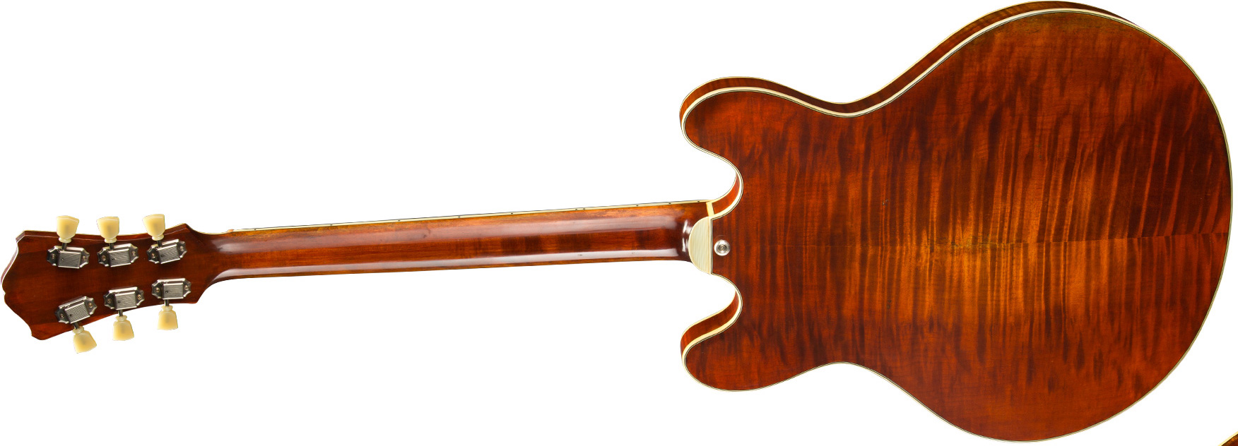 Eastman T59v Thinline 2h Seymour Duncan Ht Eb - Antique Classic - Semi hollow elektriche gitaar - Variation 1
