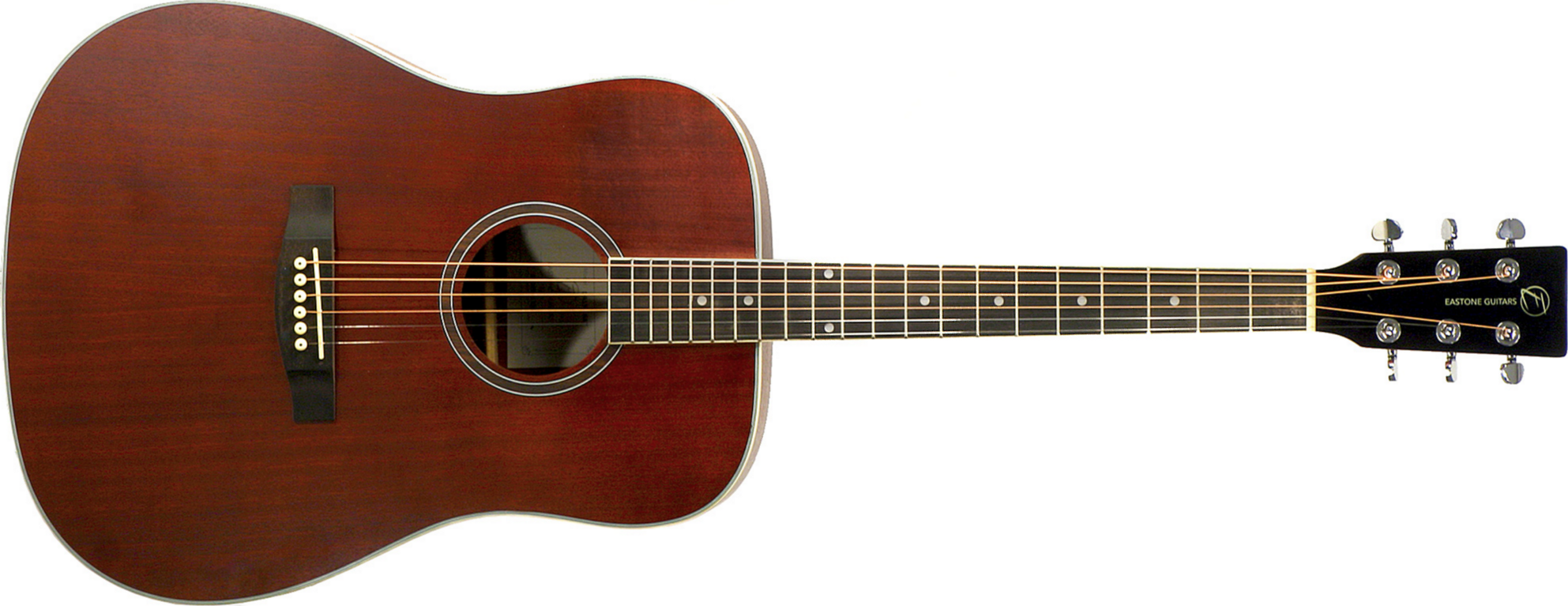 Eastone Dr150-nat Dreadnought Sapele - Natural - Westerngitaar & electro - Main picture
