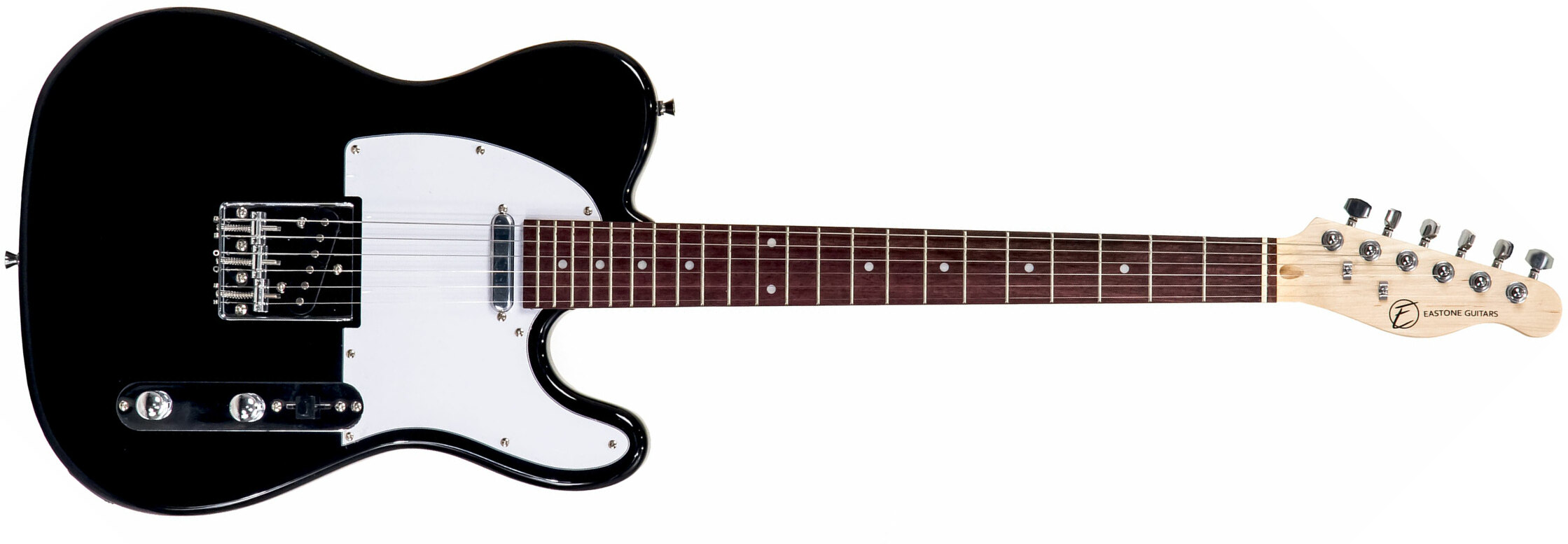 Eastone Tl70 Ss Ht Pur - Black - Televorm elektrische gitaar - Main picture