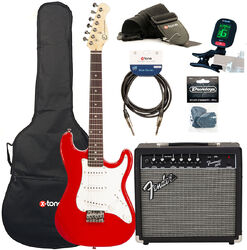 STR Mini +Fender Frontman 20G +Accessories - Red