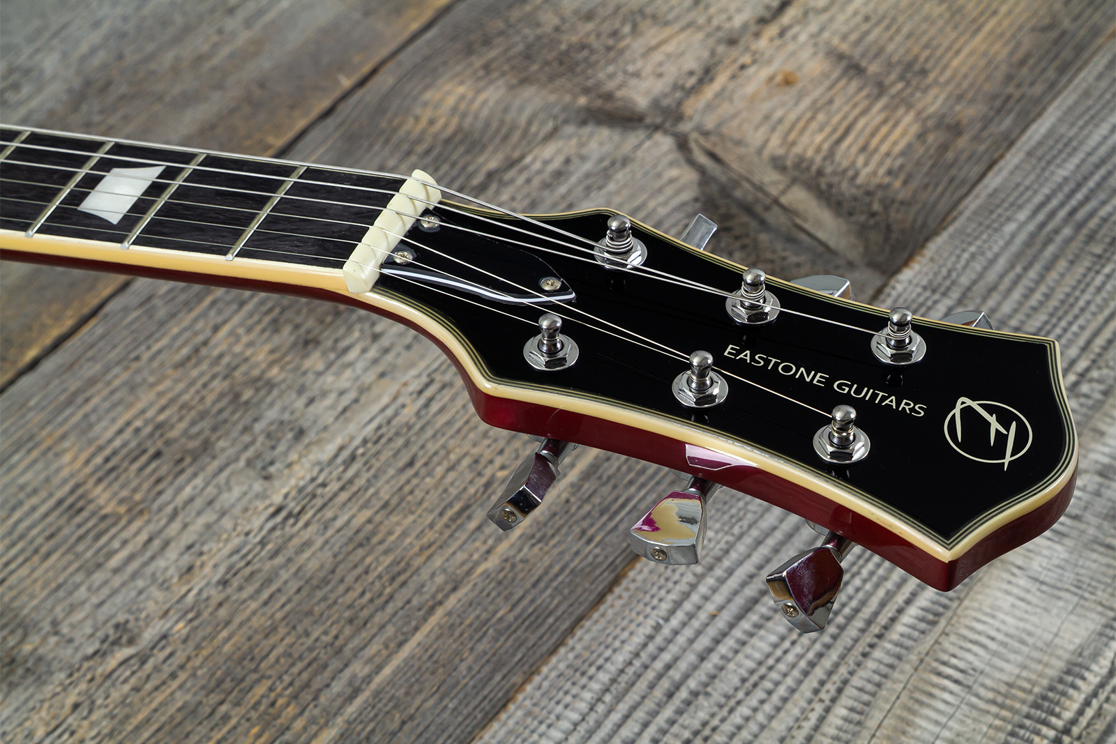 Eastone Gj70-win - Wine - Semi hollow elektriche gitaar - Variation 19