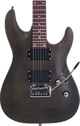 Elektrische gitaar in str-vorm Eastone METDC - Black satin