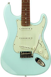 Elektrische gitaar in strat vorm Eastone ST500R-LB-RW - light blue