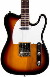 Televorm elektrische gitaar Eastone TL70 (RW) - 3 tone sunburst