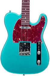 Televorm elektrische gitaar Eastone TL70 (PUR) - Metallic light blue