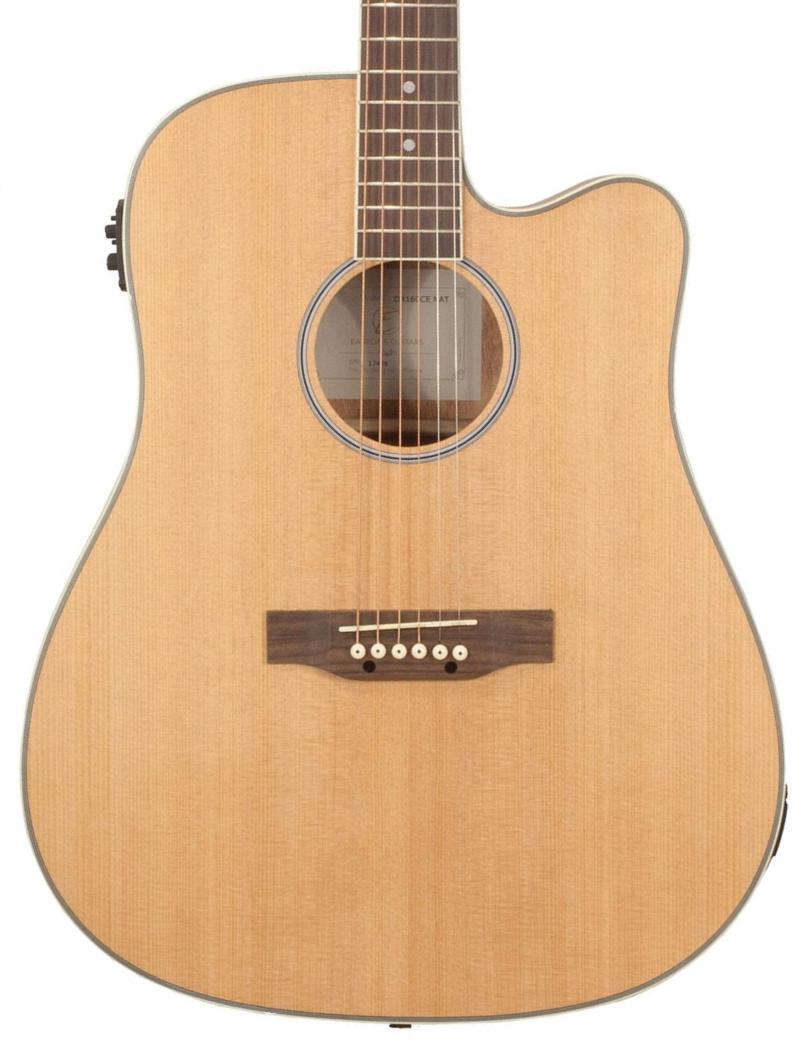 Elektro-akoestische gitaar Eastone DR160CE-NAT - Natural