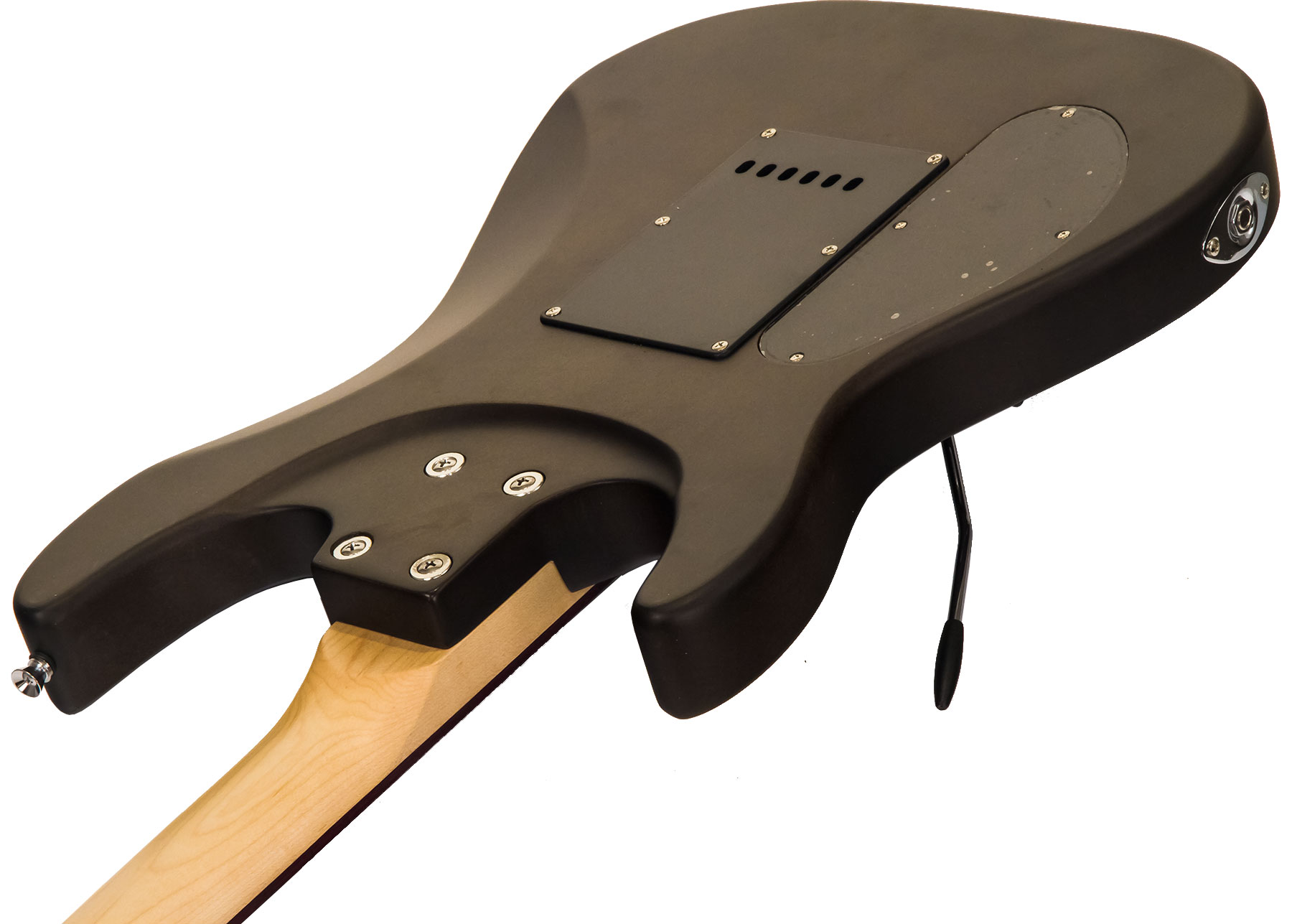 Eastone Metdc Hh Trem Pur - Black Satin - Elektrische gitaar in Str-vorm - Variation 3