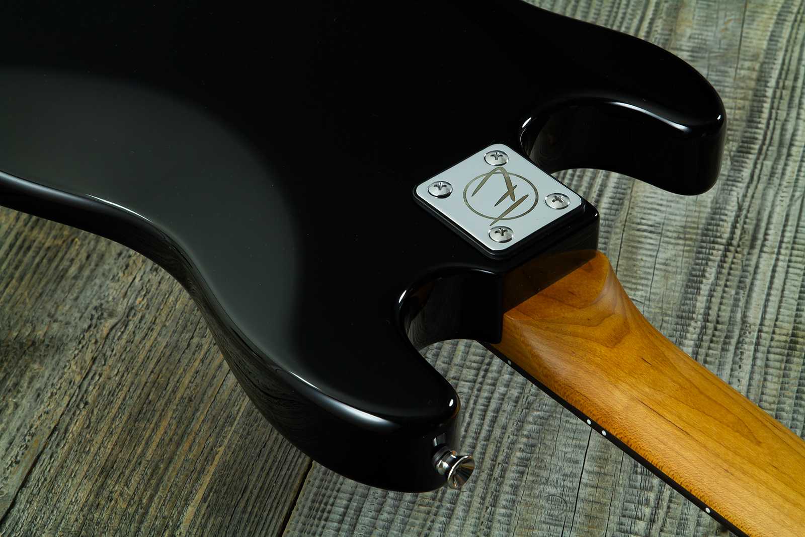 Eastone St-mini-blk 3s Trem Pur - Black - Elektrische gitaar voor kinderen - Variation 9