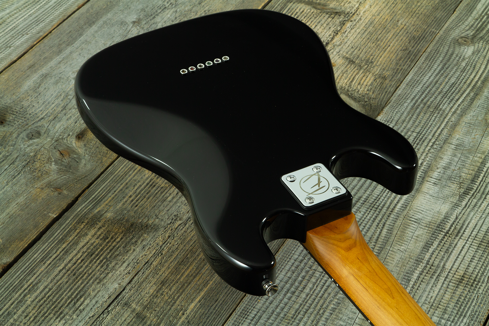 Eastone St-mini-blk 3s Trem Pur - Black - Elektrische gitaar voor kinderen - Variation 8