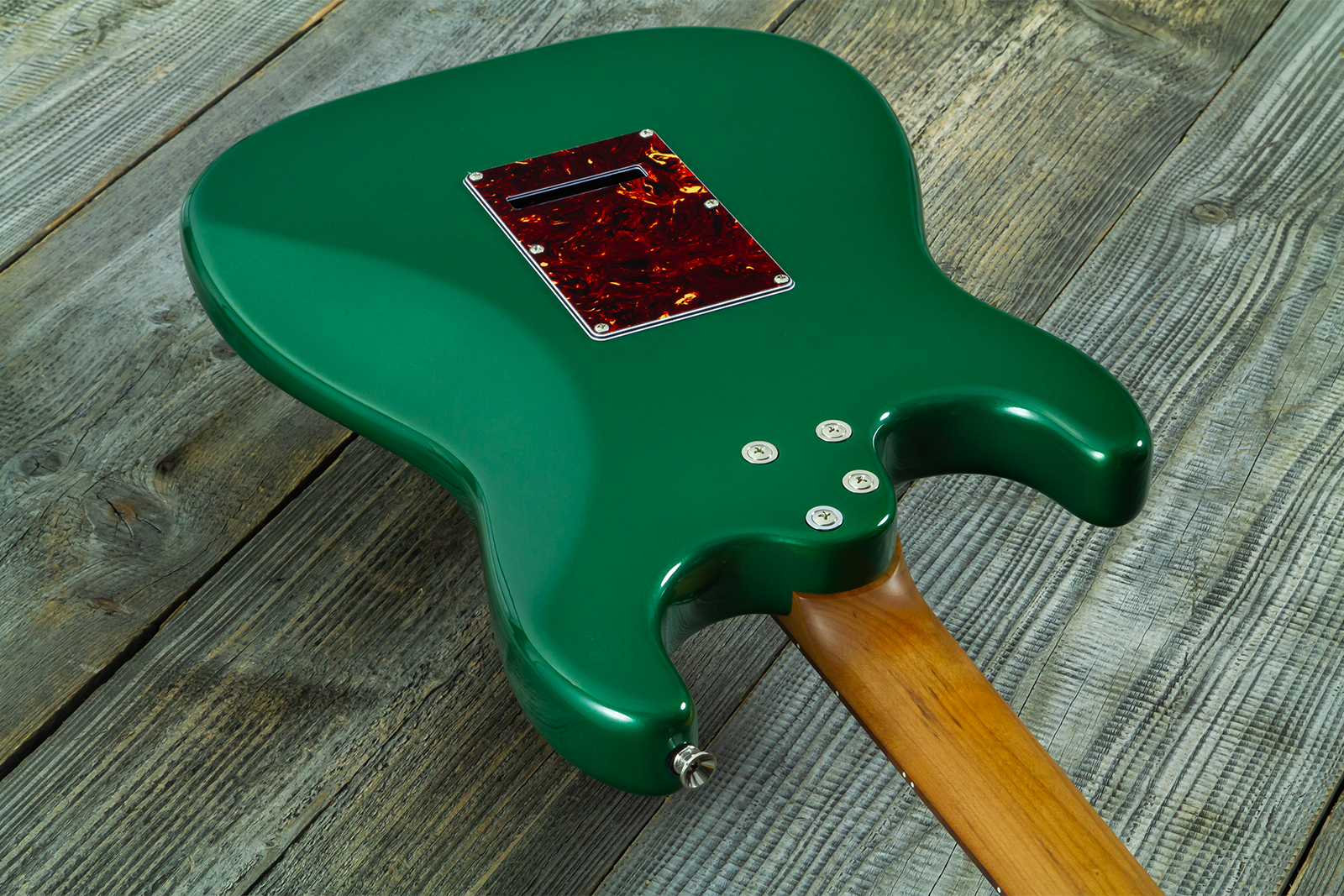 Eastone St550r-dmg Hss Trem Rw - Dark Metal Green - Elektrische gitaar in Strat vorm - Variation 9