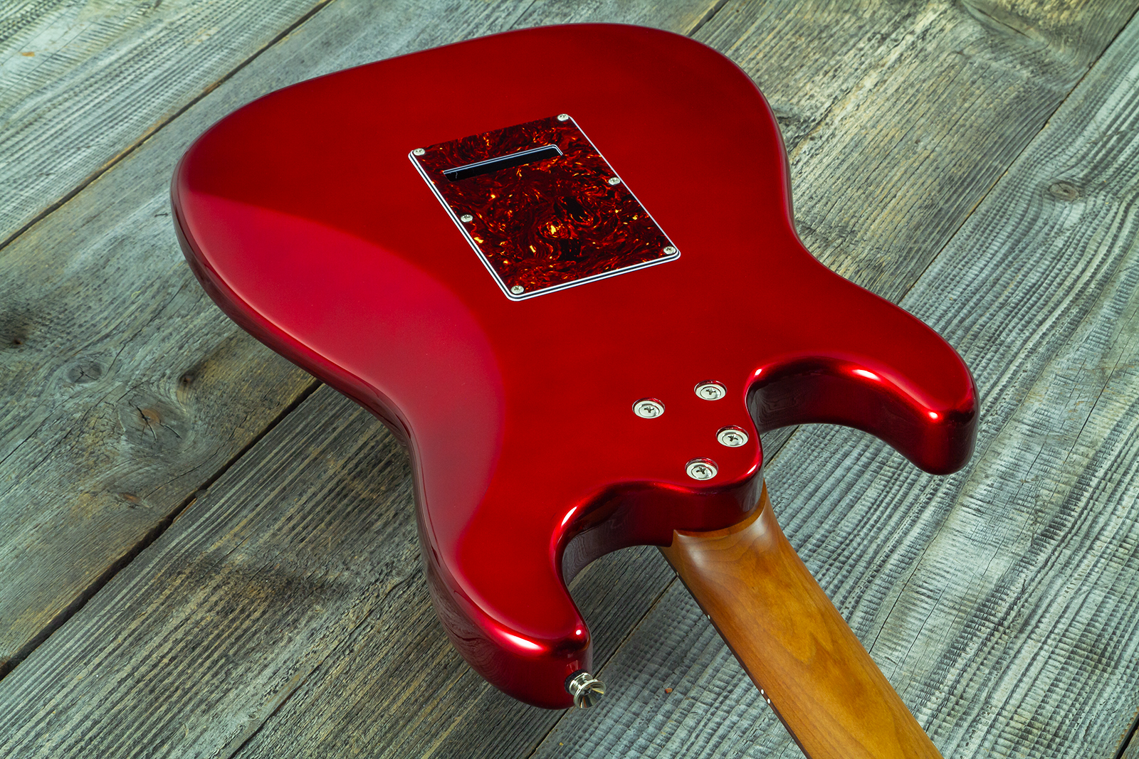 Eastone St550r-mr Hss Trem Rw - Metal Red - Elektrische gitaar in Strat vorm - Variation 7