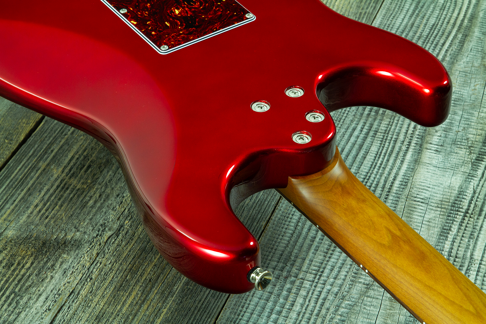 Eastone St550r-mr Hss Trem Rw - Metal Red - Elektrische gitaar in Strat vorm - Variation 8