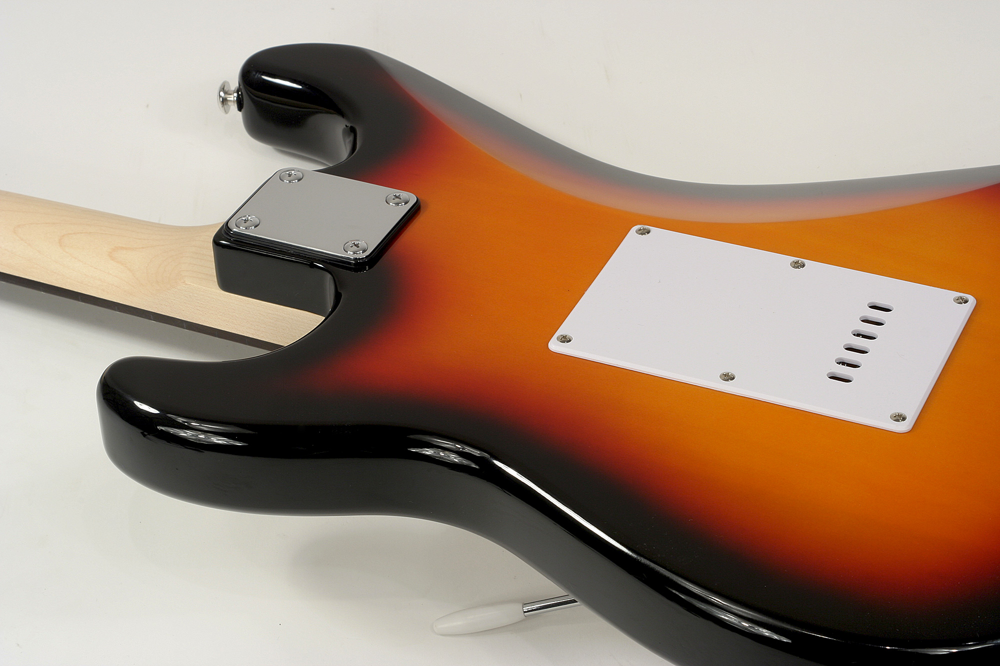 Eastone Str70-3ts 3s Pur - 3-tone Sunburst - Elektrische gitaar in Str-vorm - Variation 4