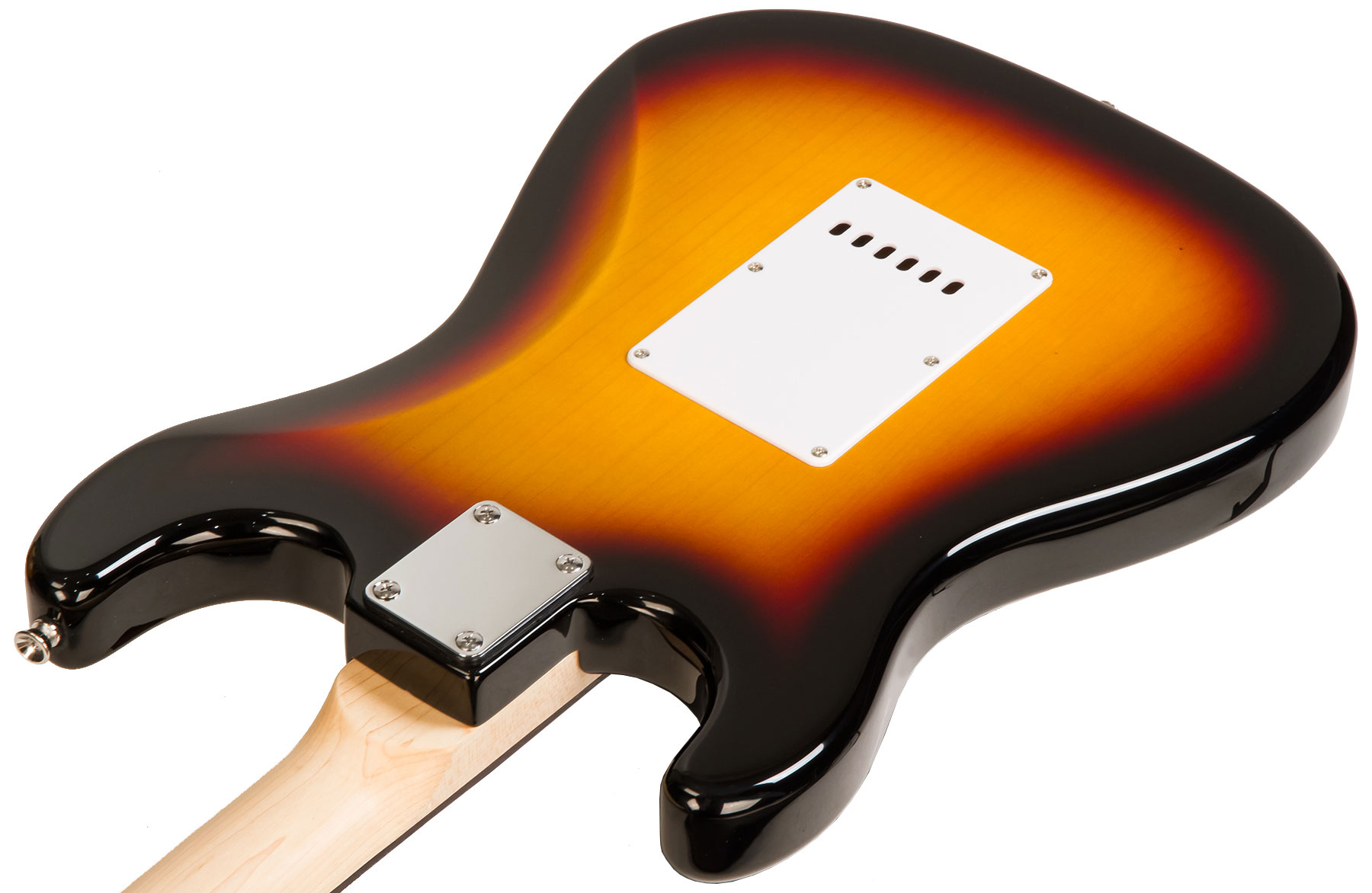 Eastone Str70 +fender Frontman 20g +cable +clip-on Tuner +mediators +housse +courroie - 3 Tone Sunburst - Elektrische gitaar set - Variation 2