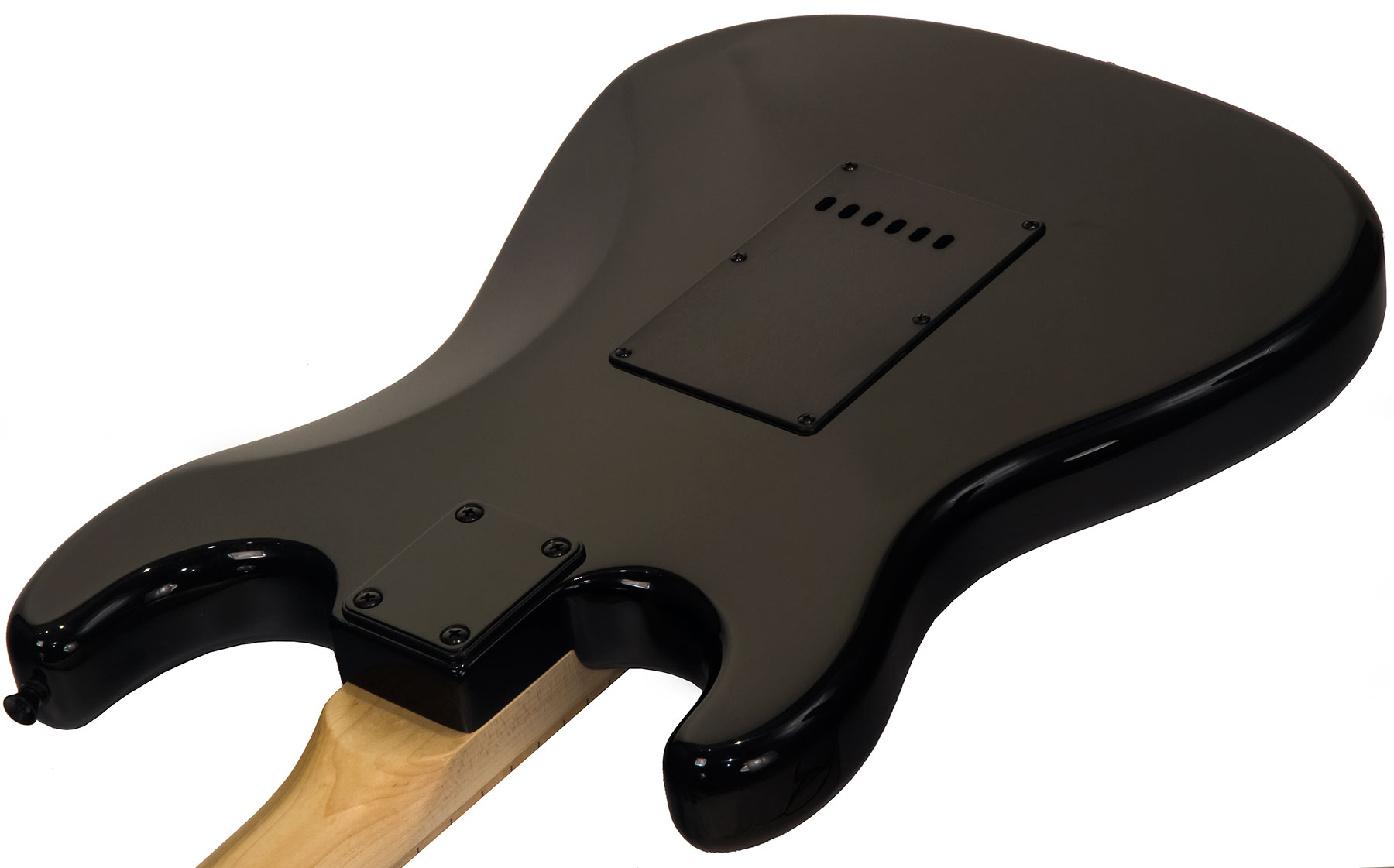Eastone Str70 Gil Sss Trem Mn - Black - Elektrische gitaar in Str-vorm - Variation 3