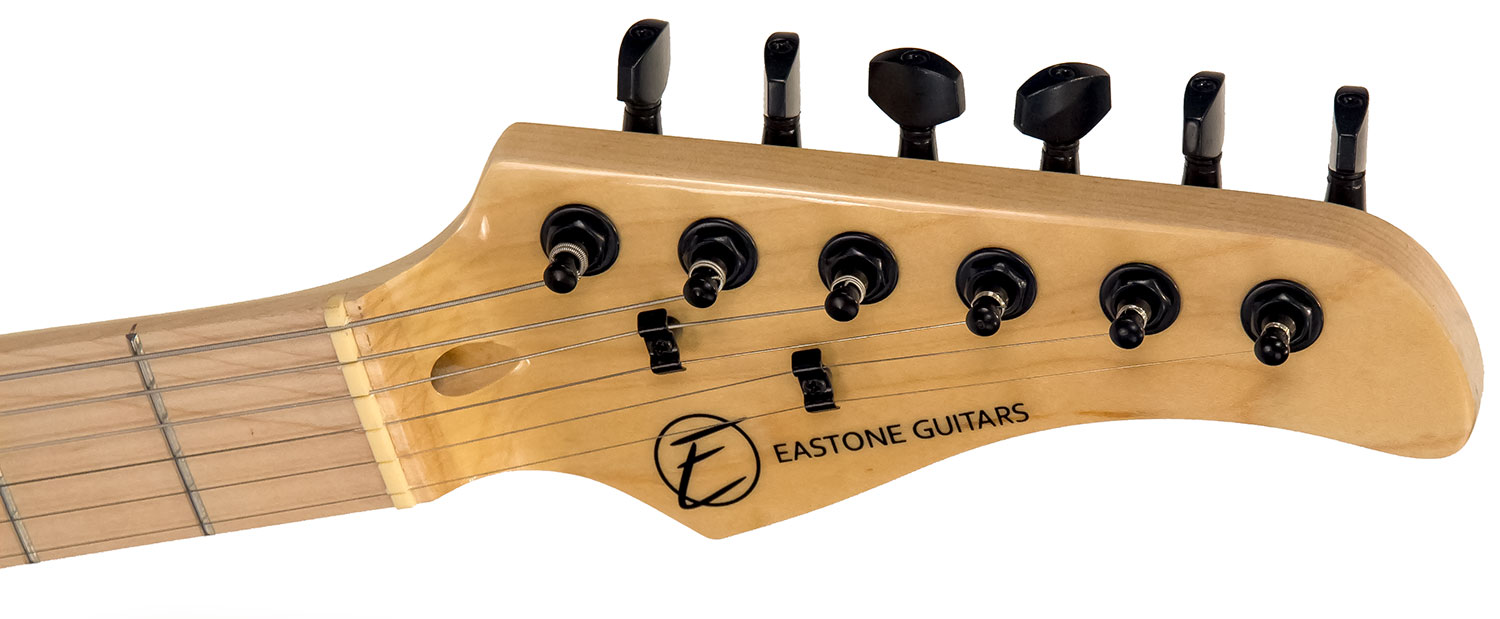 Eastone Str70 Gil Sss Trem Mn - Black - Elektrische gitaar in Str-vorm - Variation 4