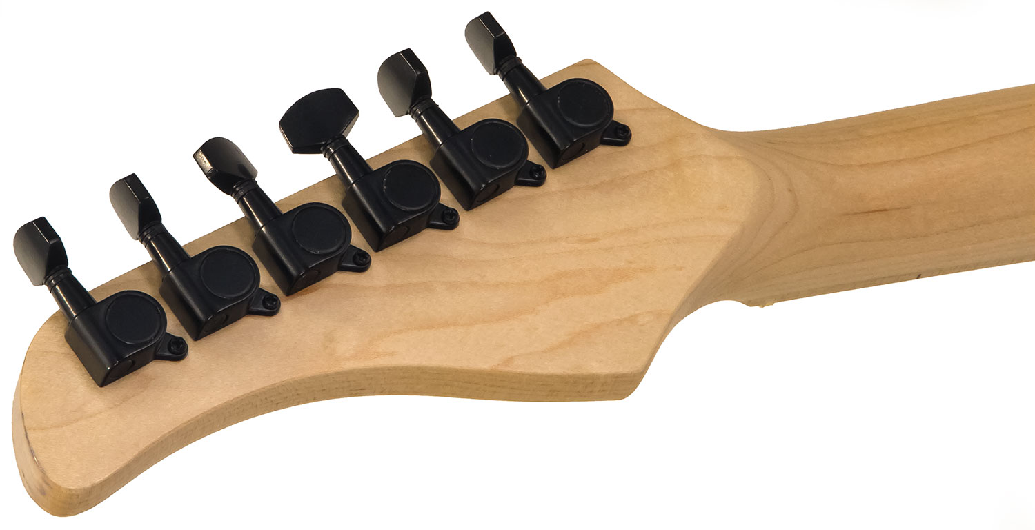 Eastone Str70 Gil Sss Trem Mn - Black - Elektrische gitaar in Str-vorm - Variation 5