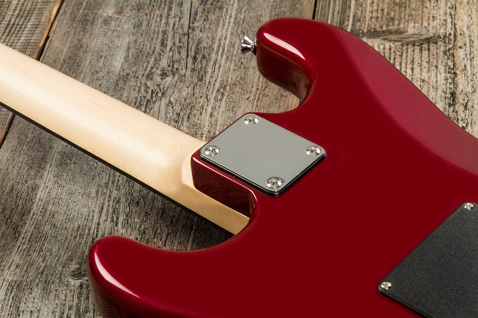 Eastone Str70t 3s Trem Pur - Dark Red - Elektrische gitaar in Str-vorm - Variation 10