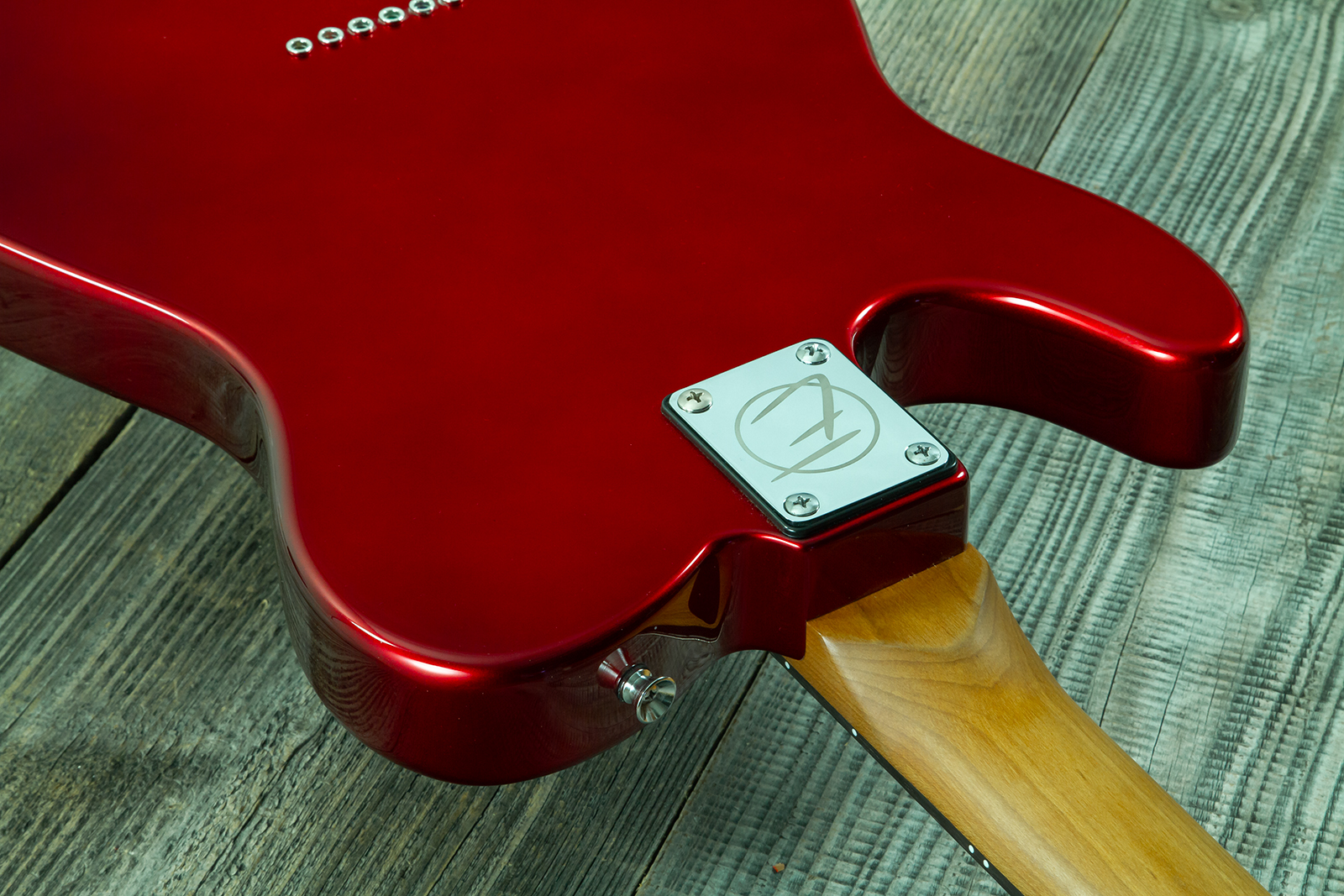 Eastone Tl100r-mr-rw 2s Ht Mn - Metal Red - Televorm elektrische gitaar - Variation 8