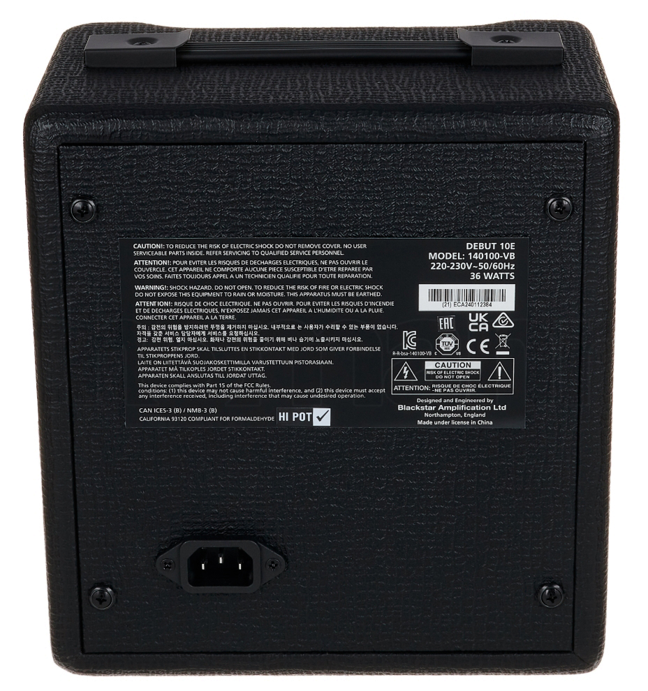 Eastone Tl70 +blackstar Debut 10 +cable +clip-on Tuner +mediators +housse +courroie - Black - Elektrische gitaar set - Variation 13