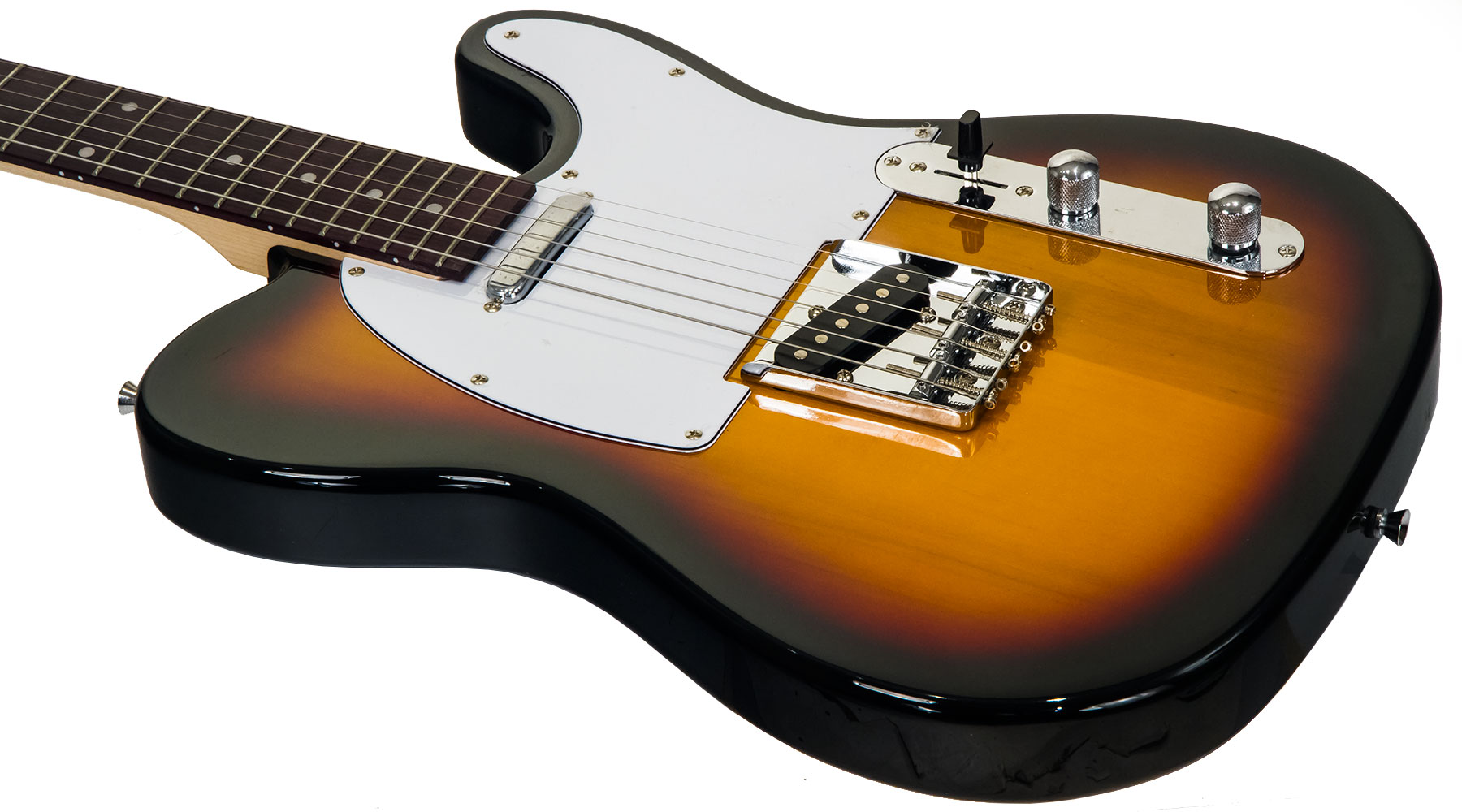 Eastone Tl70 Ss Ht Pur - 3 Tone Sunburst - Televorm elektrische gitaar - Variation 2