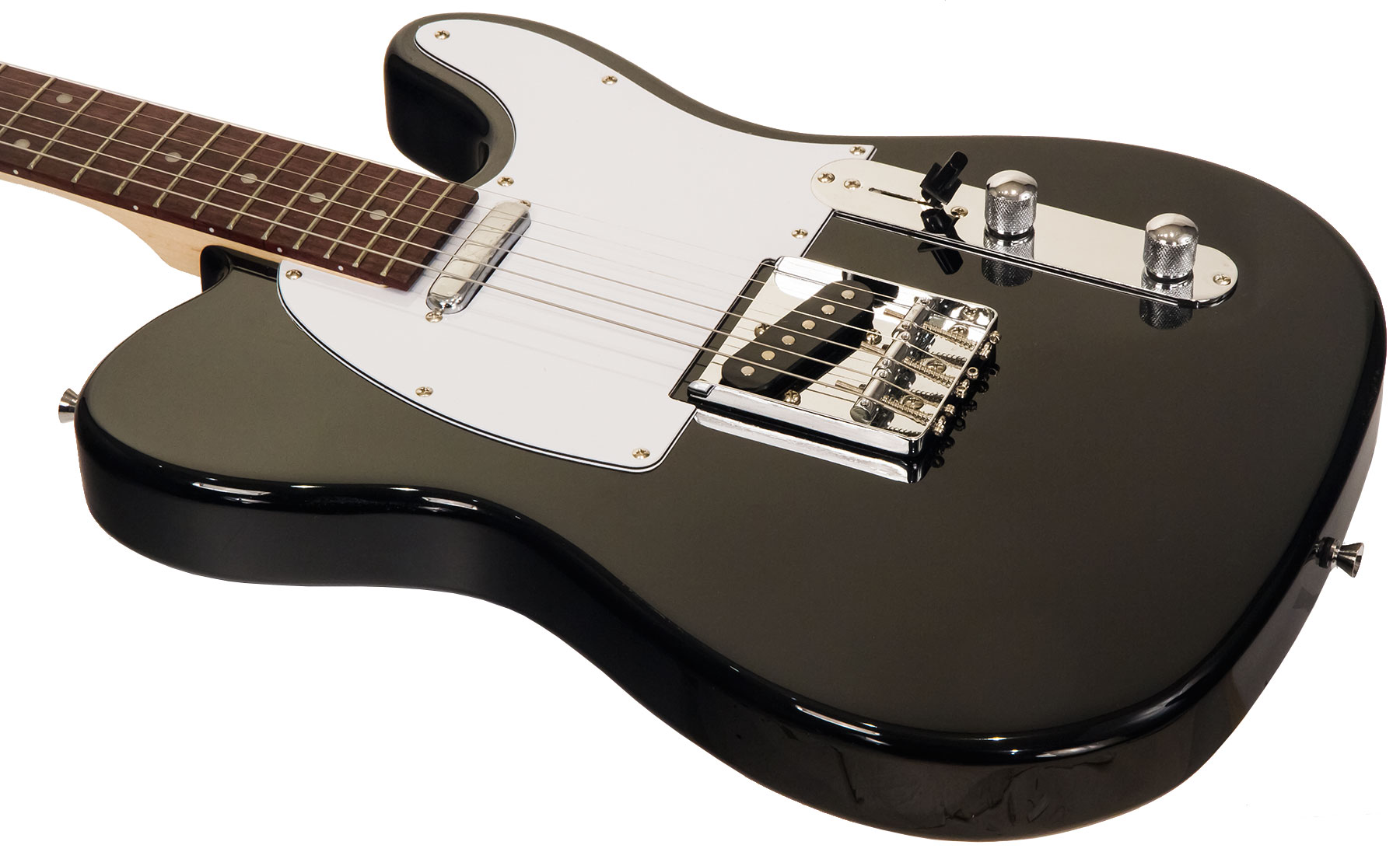 Eastone Tl70 Ss Ht Pur - Black - Televorm elektrische gitaar - Variation 2