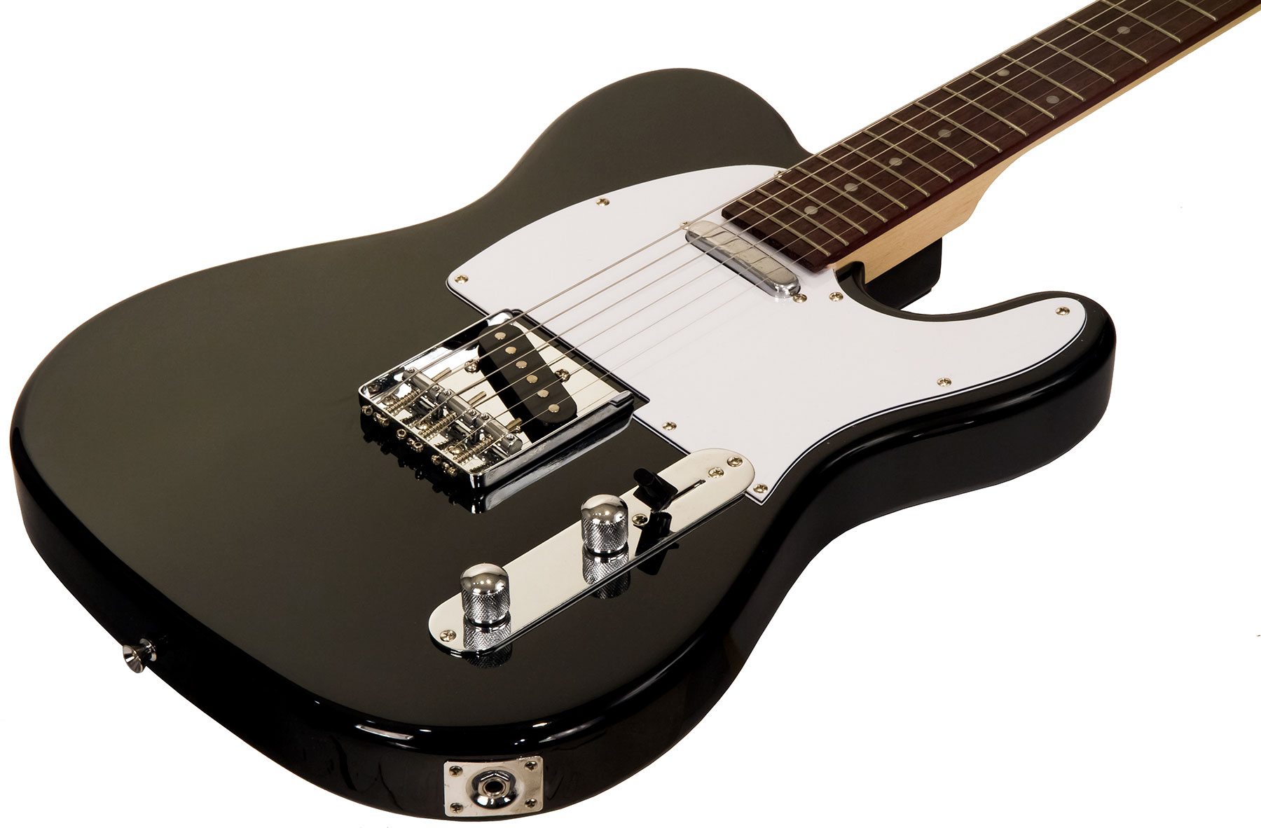 Eastone Tl70 Ss Ht Pur - Black - Televorm elektrische gitaar - Variation 1