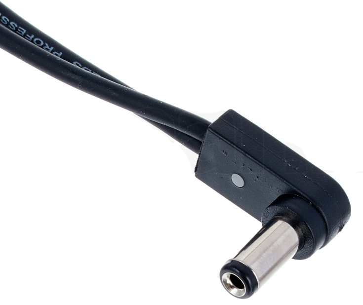 Ebs Cable Alimentation 4x Pedales Dc Power Split Flat Cable Dc-4/90f - Stekkeradapter - Variation 2