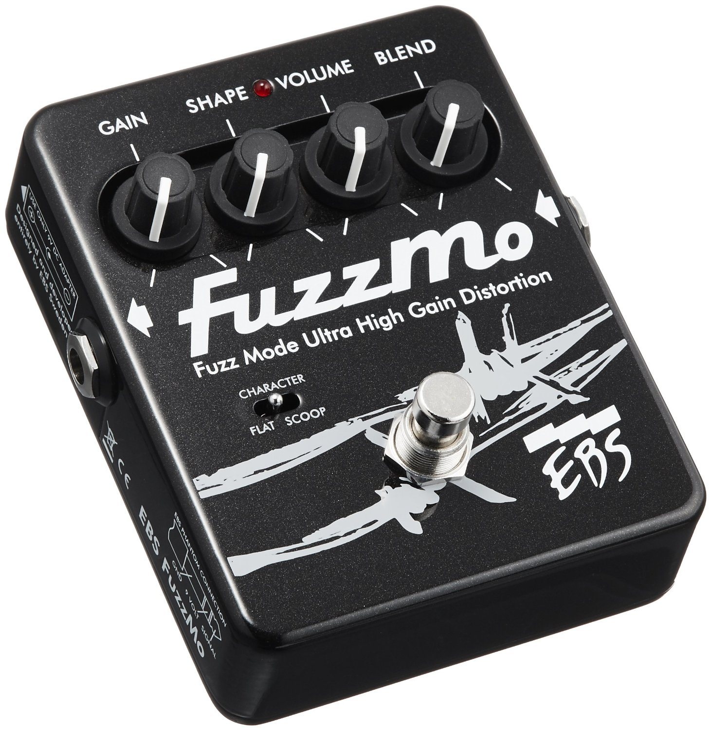 Ebs Fuzzmo Fuzz Mode Distorsion - Overdrive/distortion/fuzz effectpedaal - Variation 2