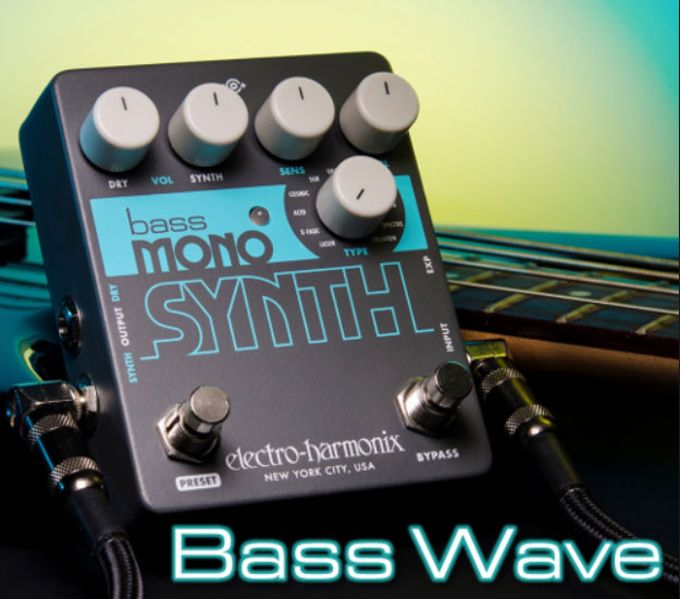 Electro Harmonix Bass Mono Synth Bass Synthesizer - Simulator en Modulation effectpedaal - Variation 1