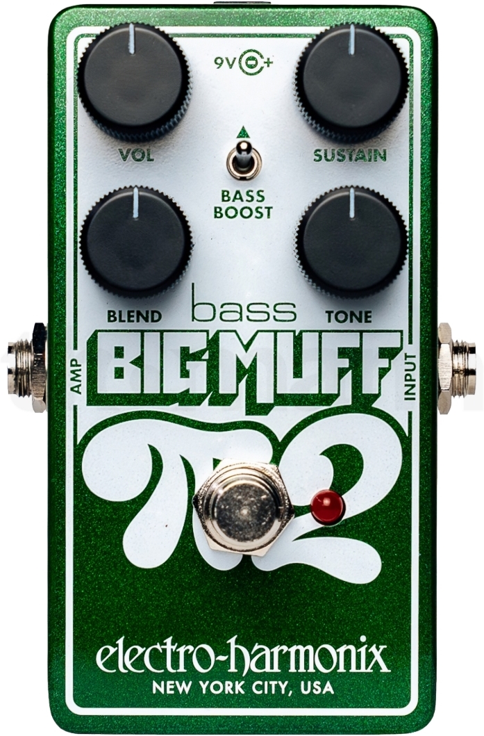Electro Harmonix Bass Big Muff Pi 2 Dual Op-amp Fuzz - Overdrive/distortion/fuzz effectpedaal - Main picture