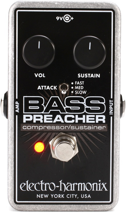 Electro Harmonix Bass Preacher Compressor/sustainer - Compressor/sustain/noise gate effectpedaal bass - Main picture