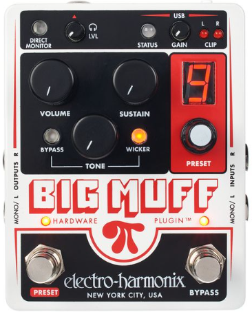 Electro Harmonix Big Muff Hardware Plugin - Overdrive/Distortion/fuzz effectpedaal - Main picture