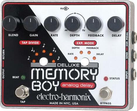 Electro Harmonix Deluxe Memory Boy Analog Delay - Reverb/delay/echo effect pedaal - Main picture